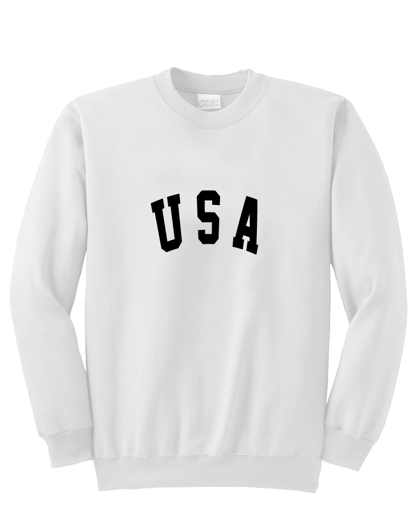 Usa Sweatshirt | anncloset.com