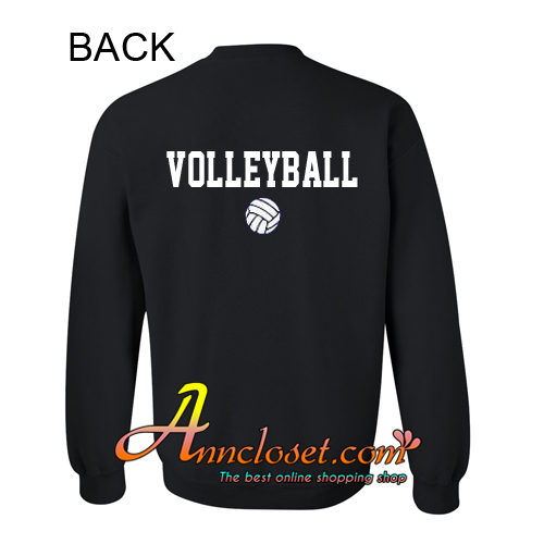 Volleyball Sweatshirt BACK