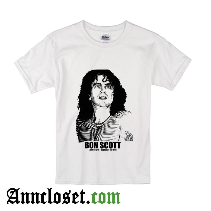 bon scott t shirt