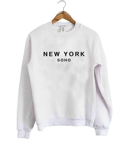 new york soho sweatshirt | anncloset.com