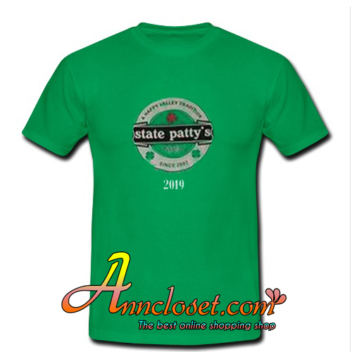 State Patty’s Day T Shirt At